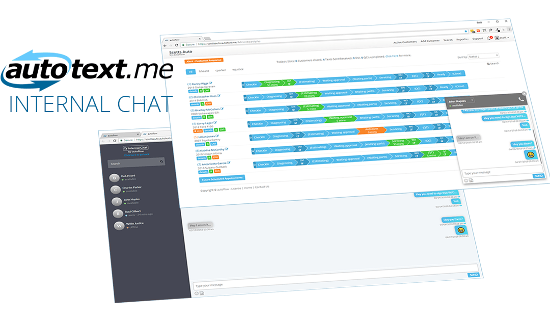Internal chat feature press release