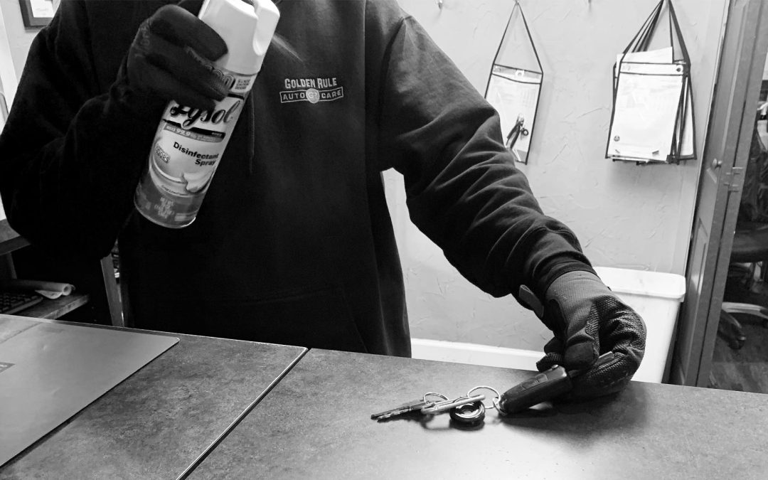 Lysol my keys?  Yes, please!