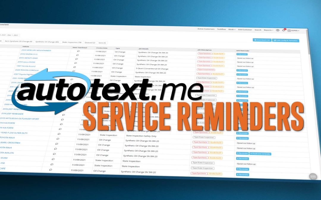 Autoflow launches new service reminder feature to boost business and the customer service experience