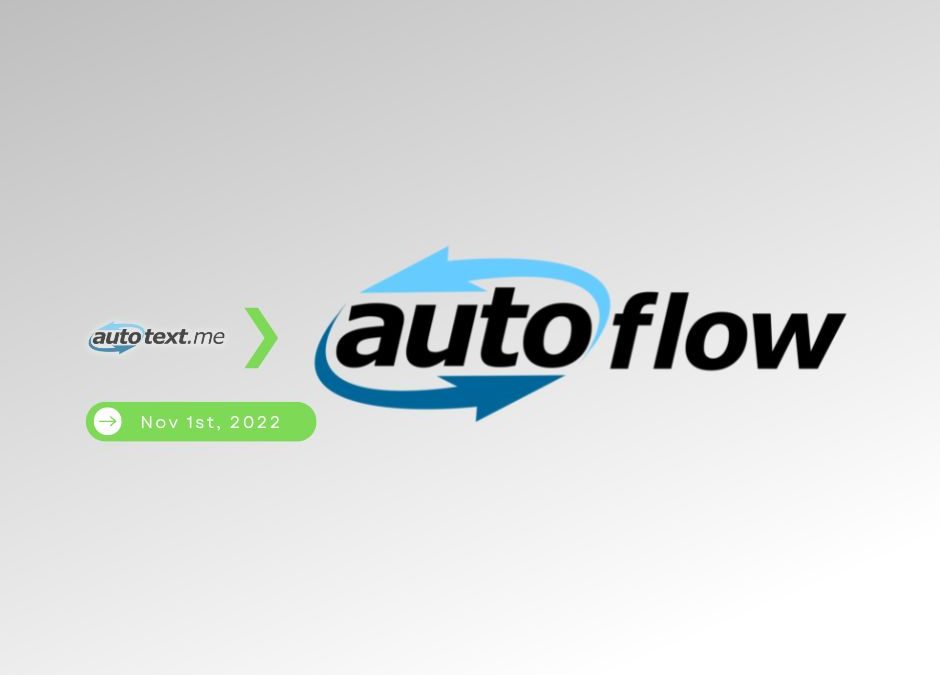 Autotext.me changes its name to Autoflow