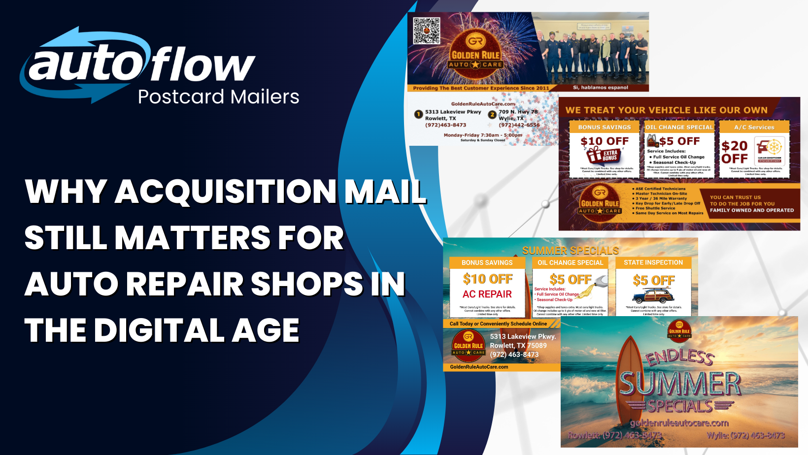Why Acquisition Mail Still Matters for Auto Repair Shops in the Digital Age