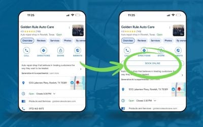 Autoflow Integrates with Google Reserve to Offer Seamless 24/7 Appointment Booking for Auto Repair Shops