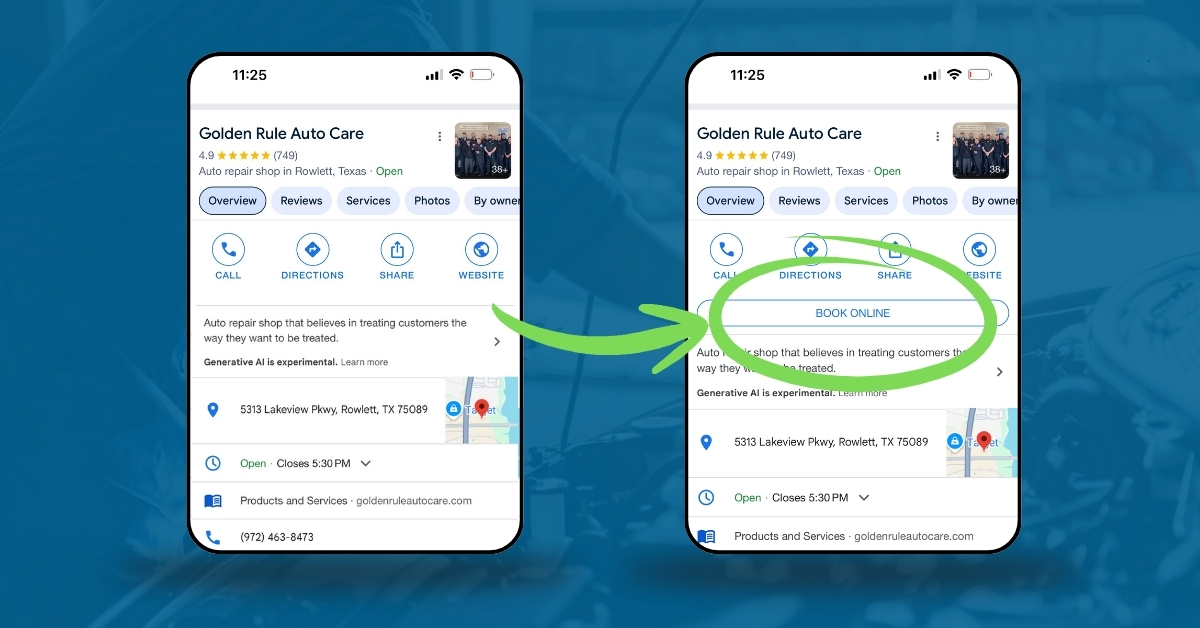 Autoflow Integrates with Google Reserve to Offer Seamless 24/7 Appointment Booking for Auto Repair Shops